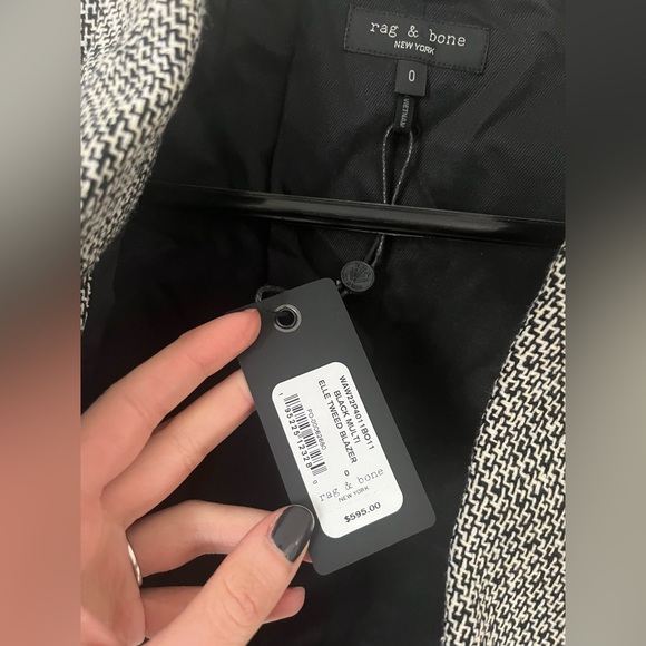 NWT Rag & Bone Elle Tweed Blazer - Picture 3 of 13